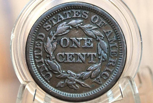 1847 Braided Hair Large Cent - Choose by Grade / Condition - 1847 Coronet Cent - 1847 US Large Cent - Braided Hair 1839 to 1857