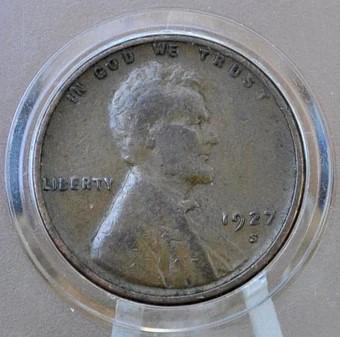 1927 Wheat Pennies P,D,S - Choose by Mint & Grade / Condition - Philadelphia Mint - 1927 P Wheat Ear Cent / Wheat Back 1927 P Penny