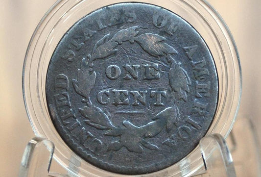 1822 Matron Head Large Cent - G (Good) Grade / Condition - 1822 Liberty Head Cent - 1822 US One Cent - Matron Head 1816 to 1835