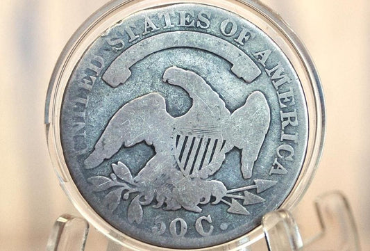 1830 Capped Bust Half Dollar - VG; Historic Coin, 1830 Half Dollar US Half Dollar 1830, Rare Early Half, Early American Coin