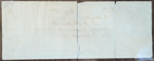 1896 Promissory Note Bank Check - Ship Vignette Design - S. J. Nason Co. Berwick Maine Check - 1896 Berwick Maine Company Issued Check