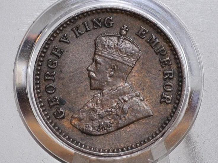 India 1/12 Anna 1914 - Uncirculated - 1914 India 1/12 Anna - British India One Twelfth Anna, High Grade, Great Coin