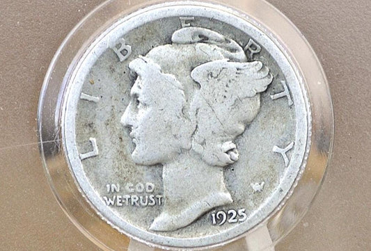 1925 P,D,S Mercury Dimes - Choose by Mint & Grade / Condition - San Francisco Mint Denver 1925 D Winged Liberty Head Dime 1925S Mercury 1925