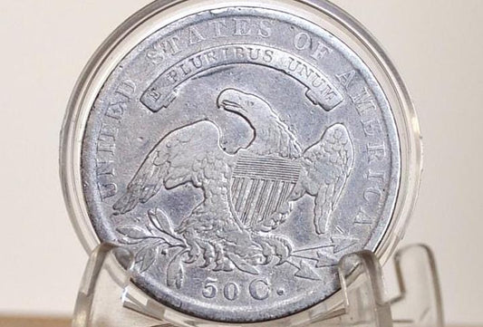 1834 Capped Bust Half Dollar - Fine Detail, Great Detail - 1834 Half Dollar US Half Dollar 1834 - Early American Coin