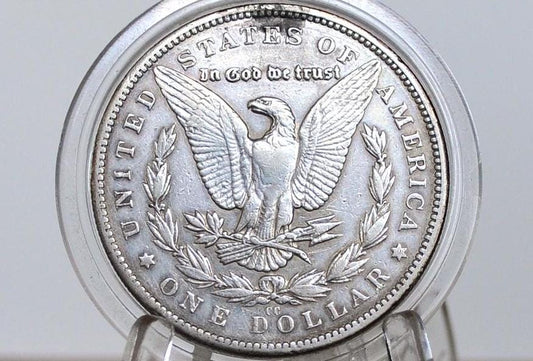 1880 CC Morgan Silver Dollar - XF45 - Carson City Mint 1880CC Morgan Dollar 1880CC, Rarer Date, Authentic