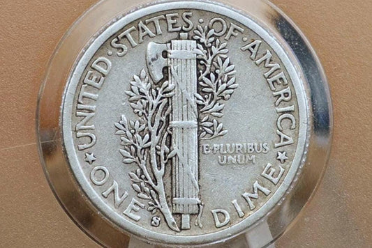 1919-S Mercury Silver Dime - Choose by Grade - San Francisco Mint - 1919 S Silver Dime Winged Liberty Head Dime 1919 S