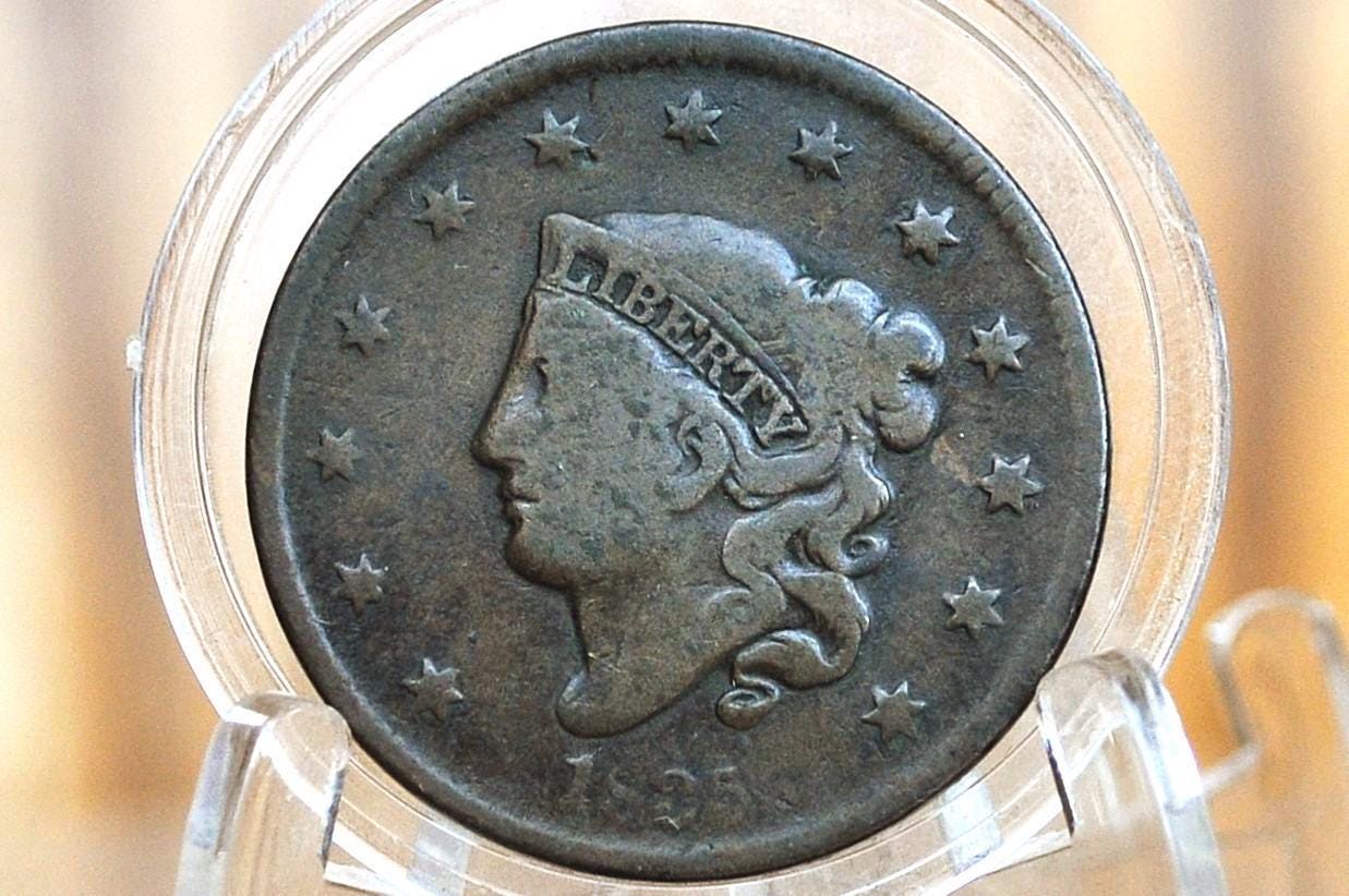 1835 Matron Head Large Cent - Choose by Grade / Coin - 1835 Liberty Head Cent - 1835 US Large Cent - Matron Head 1816 to 1835