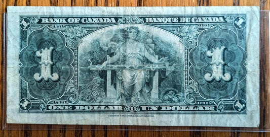 1937 Canadian 1 Dollar Banknote - Choose by Note - Gordon/Towers, Coyne/Towers Signed - Large Size Canadian One Dollar Bill 1937
