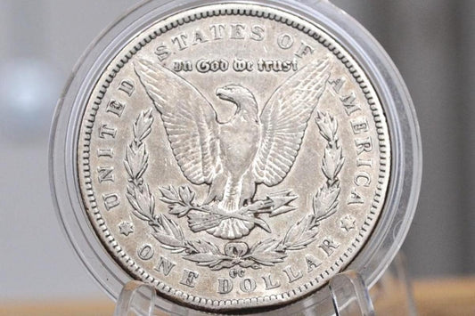 1891-CC Morgan Silver Dollar - XF45 (Choice XF) Grade / Condition - Carson City Mint - 1891CC Morgan Silver - 1891 CC Morgan Dollar