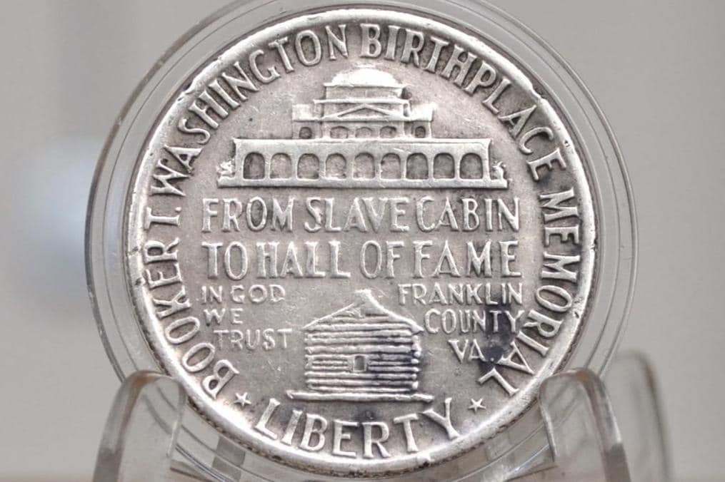 1946 Booker T Washington Commemorative Half Dollar - BU (Uncirculated) - Booker T Washington Silver Commemorative Half Dollar 1946