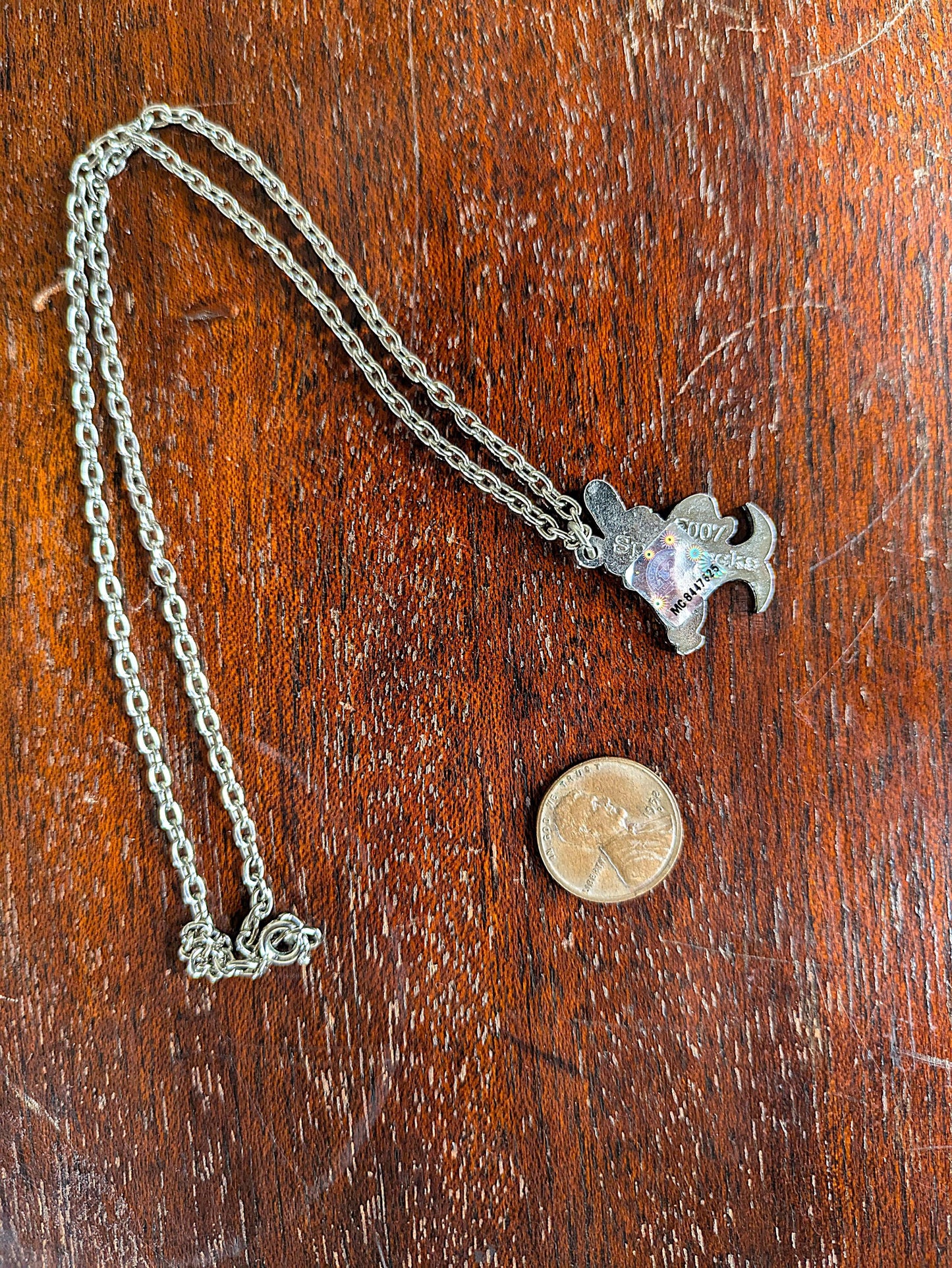 Classic Portland Sea Dogs Chain Necklace - AA Minor League Baseball Chain Necklace - Portland, Maine - Boston Red Sox Affiliate Necklace