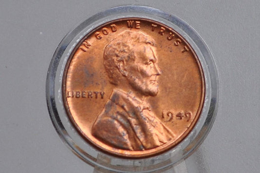 1949 P,D,S Wheat Pennies - XF (Extremely Fine) Grade / Condition - San Francisco Mint Denver, Philly- 1949S Wheat Ear Cent 1949 D Cent 1949P
