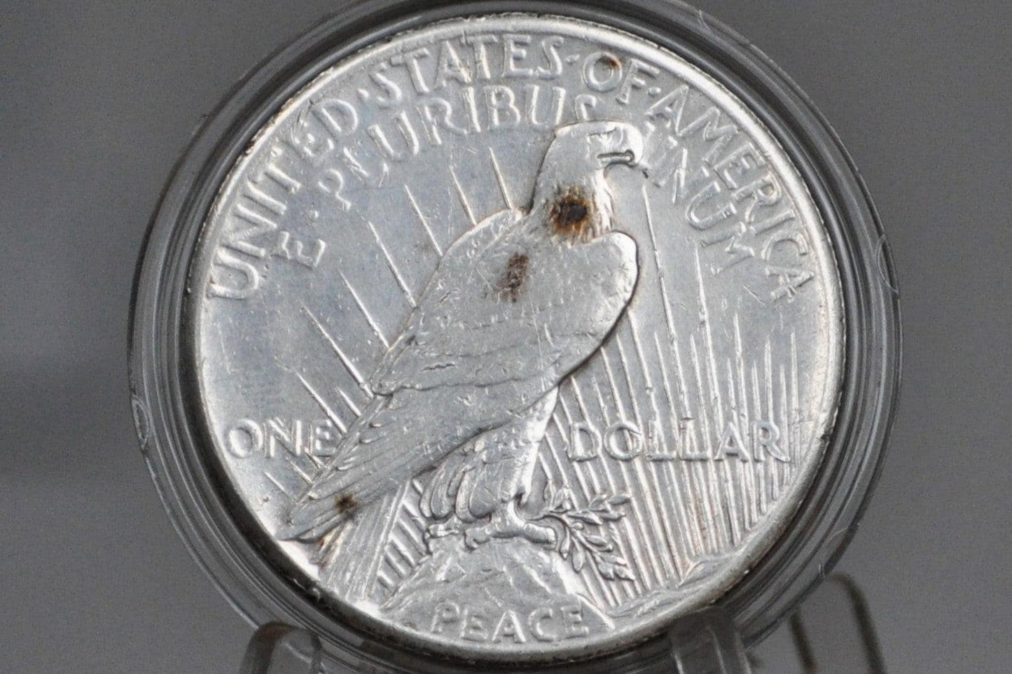 1928 Peace Dollar, Key Date - AU Details, Cleaned - Philadelphia Mint - 1928 P Silver Dollar Key Date 1928 Peace Dollar