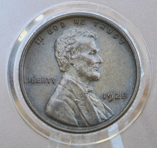 1928 P,D,S Wheat Pennies - Choose by Mint & Grade - 1928D Wheat Ear Cent 1928 S Wheat Back Penny 1928 Wheat Cent