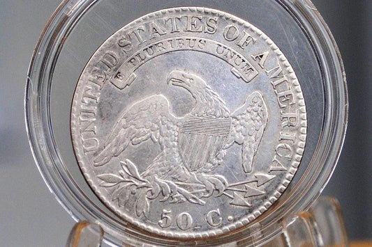 1822 Capped Bust Half Dollar - Very Fine / VF+ - Affordable Price - 1822 Half Dollar US Half Dollar 1822, Rare Early Half, Low Mintage