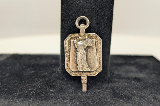 Sterling Silver Winged Victory of Samothrace Nike Pendant - Stamped and Tested Sterling Silver - Greek Goddess Nike Pendant - Ancient Greek