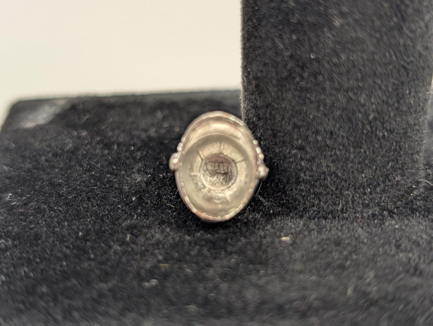 Sterling Silver Marching Band Hat Pendant - Tested Sterling Silver - Shako Charm - Kinney Jewelry