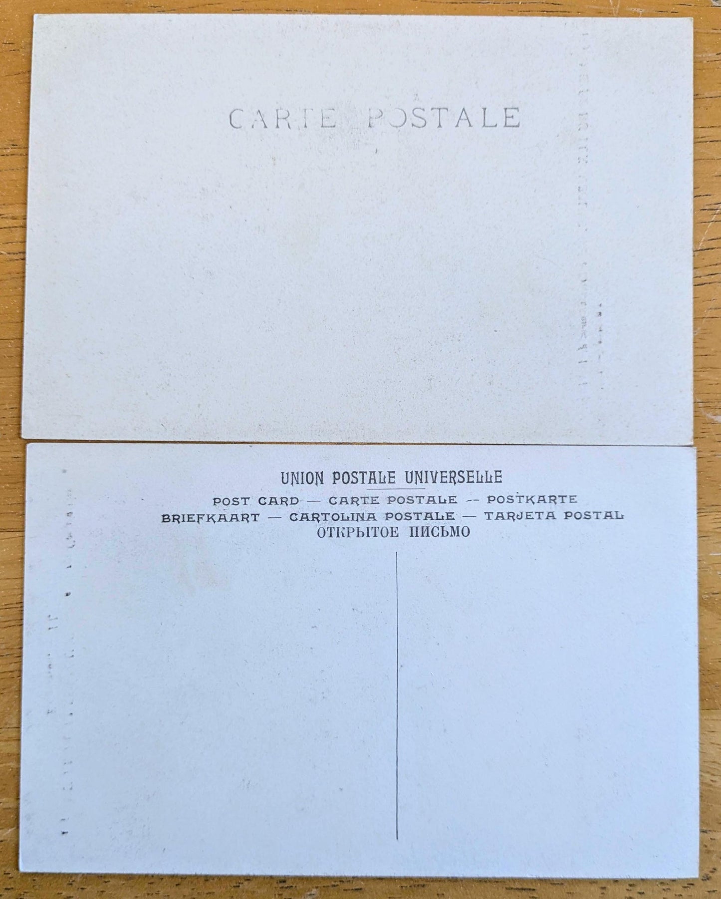 Lot of 2 1910s Luxembourg Museum Artwork Black and White Postcards - Virgin Mary Paintings - Vintage Musee du Luxembourg Lithograph Postcard