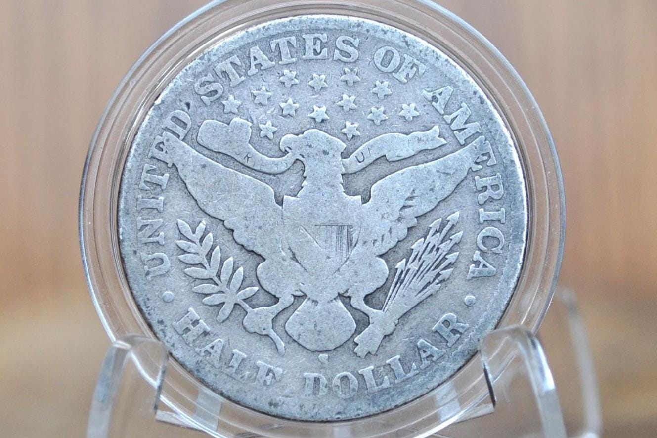 1912 Barber Silver Half Dollars P,D,S - Choose by Mint & Grade - 1912 D Half Dollar 1912P Barber 50 Cent Coin 1912 D US Half