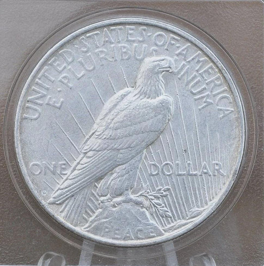 1923-D Peace Silver Dollar - XF (Extremely Fine) Grade / Condition - Denver Mint - 1923 D Peace Silver - 1923 D Dollar Silver