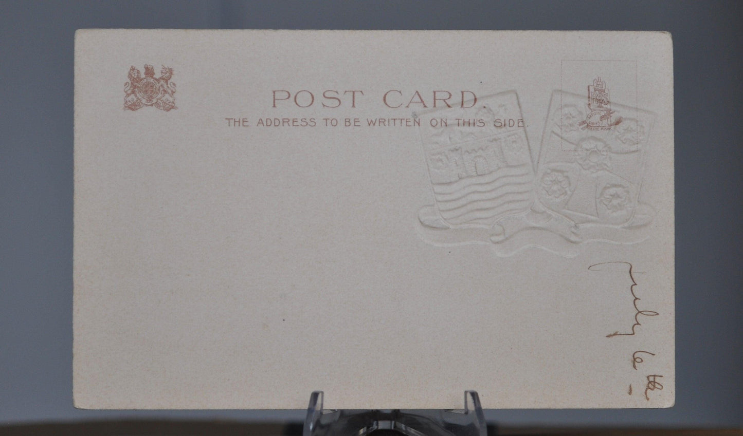 Raphael Tuck & Sons Postcard Series No 185 Carlisle England Cathedral - Circa 1900 - Vintage English Lithograph Postcard