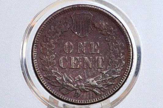 1884 Indian Head Penny - AU/Unc. Details, Corrosion Issues - 1884 Cent - Discount Coins
