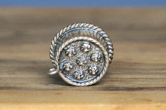 Danecraft Sterling Silver Happy Birthday Cake Pendant - Birthday Cake Sterling Silver Charm