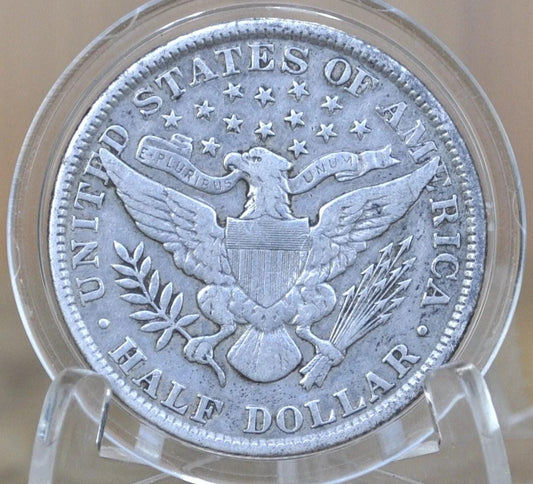 1902 Barber Half Dollars, P,O,S Mints - Choose by Mint / Grade! - Philadelphia Mint - 1902 Barber Silver Half Dollar