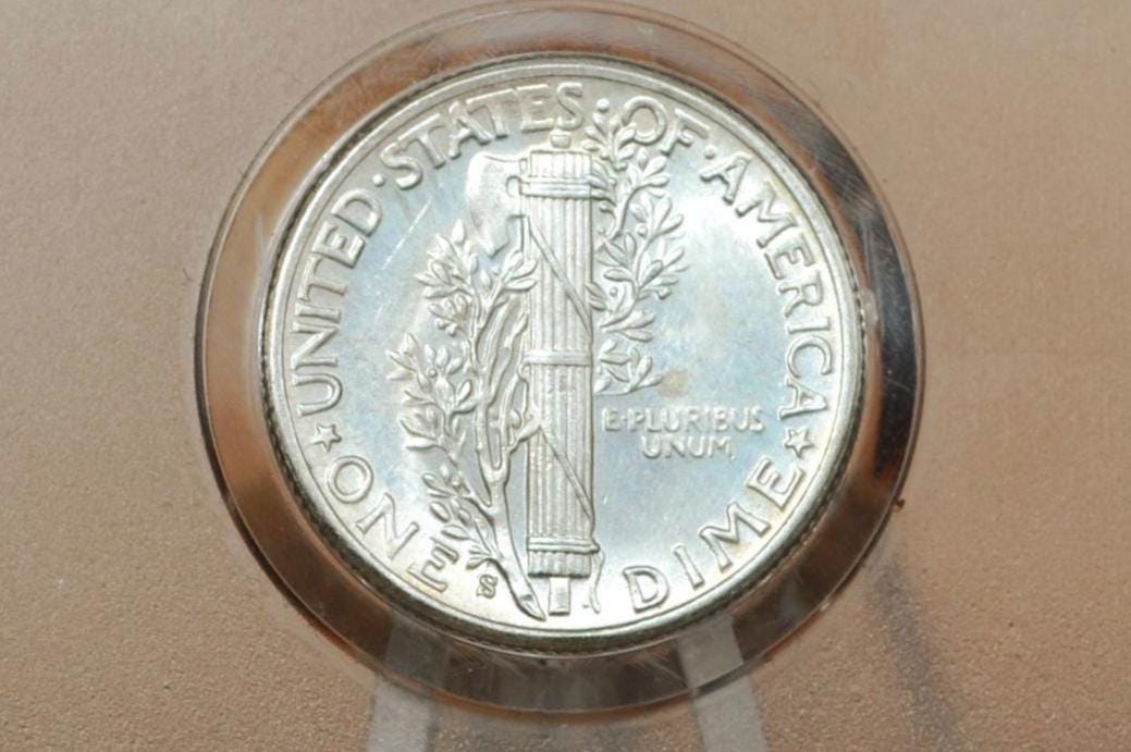 1939 Mercury Silver Dimes P,D,S - Choose by Mint & Grade - 1939D Mercury Head / 1939 S Liberty Head Dime - Winged Liberty Head 1939P