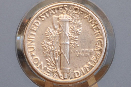 1928 S Mercury Silver Dime - Choose by Grade / Condition - San Francisco Mint - 1928 S Liberty Head Silver Dime