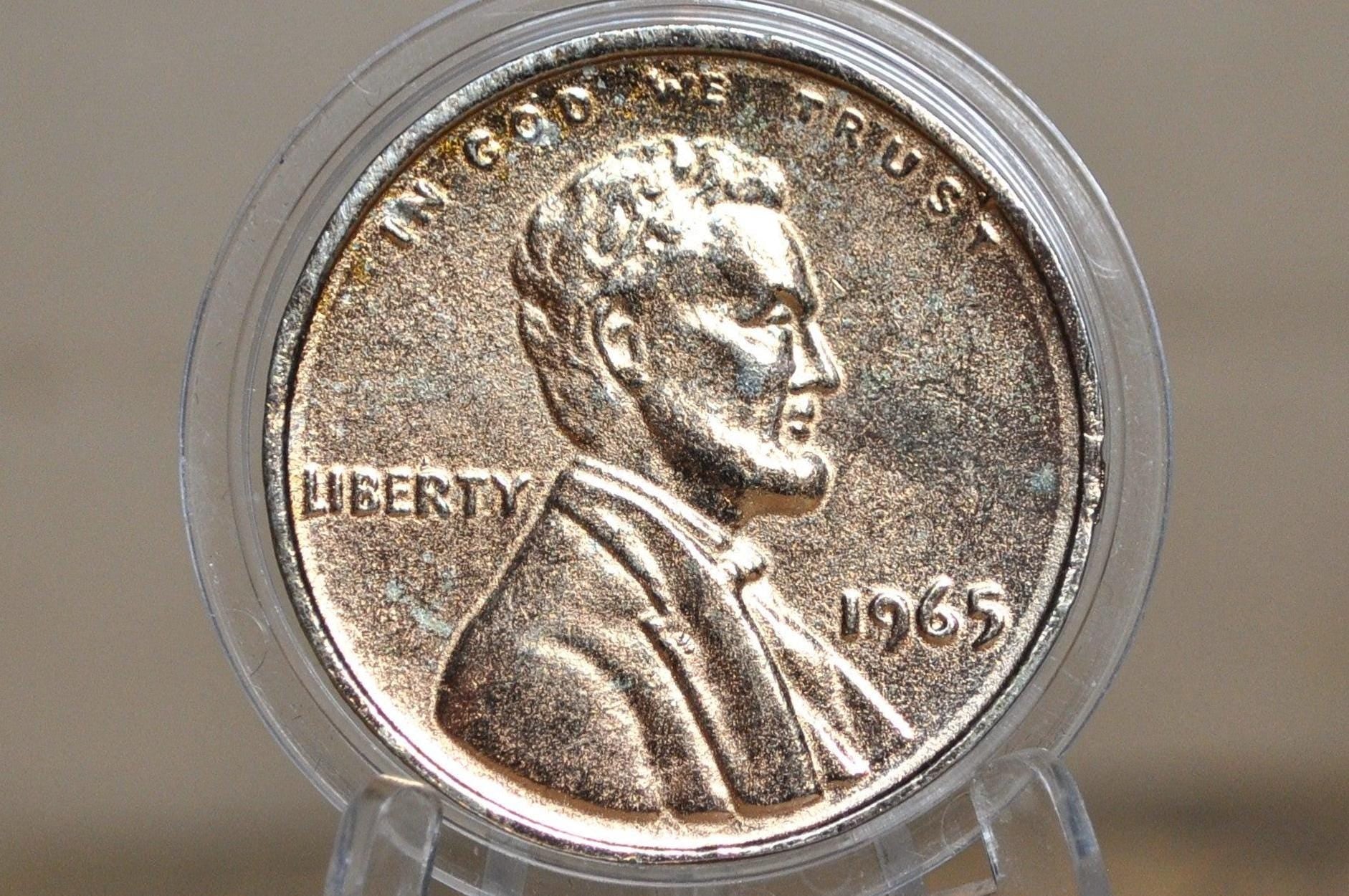 1965 Paperweight Play Money Penny - 1965 Lincoln Penny Gag Gift - Linc –  Treasure Hunter Co