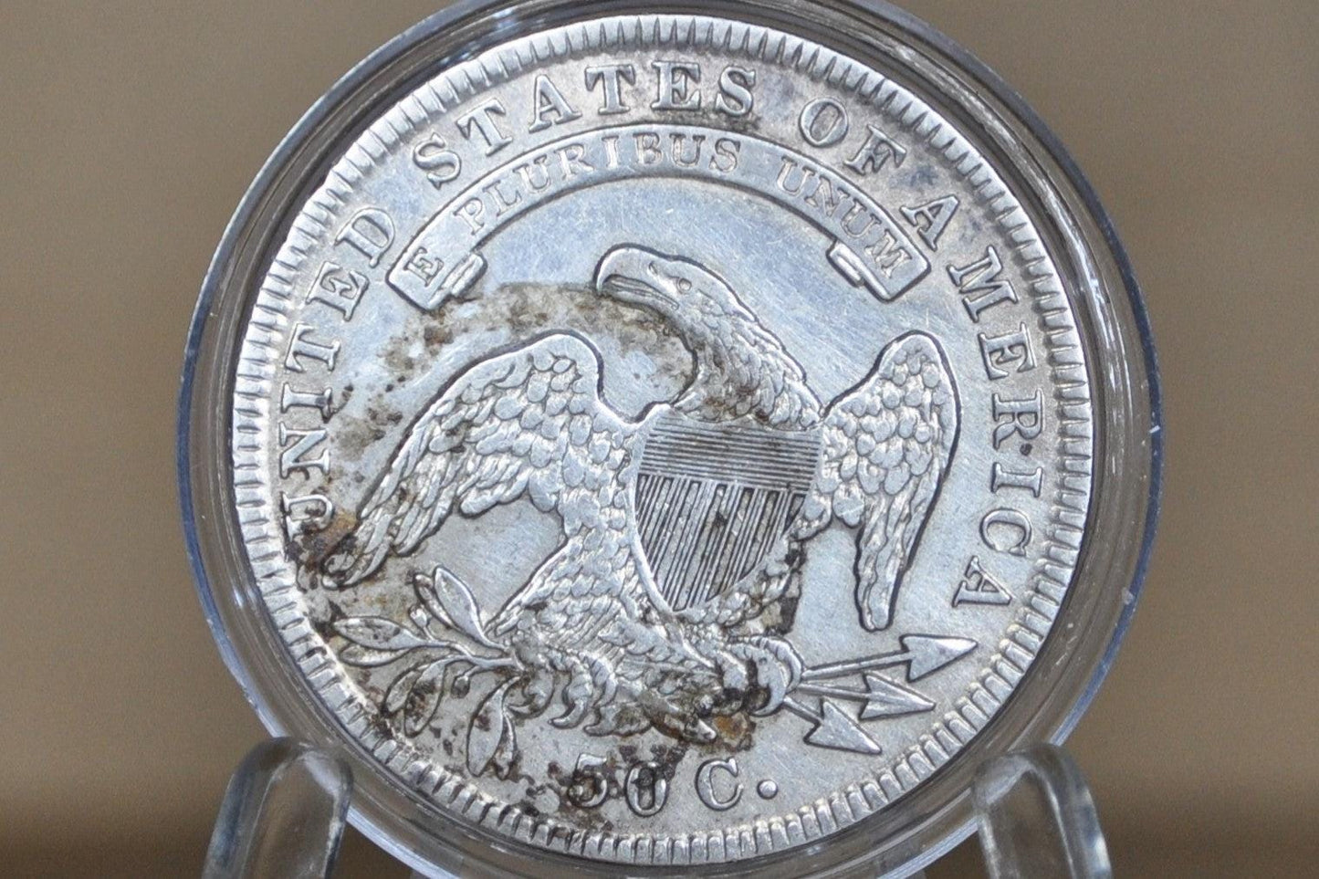 1835 Capped Bust Half Dollar - XF/AU - 1835 Half Dollar US Half Dollar 1835 Silver Half Dollar