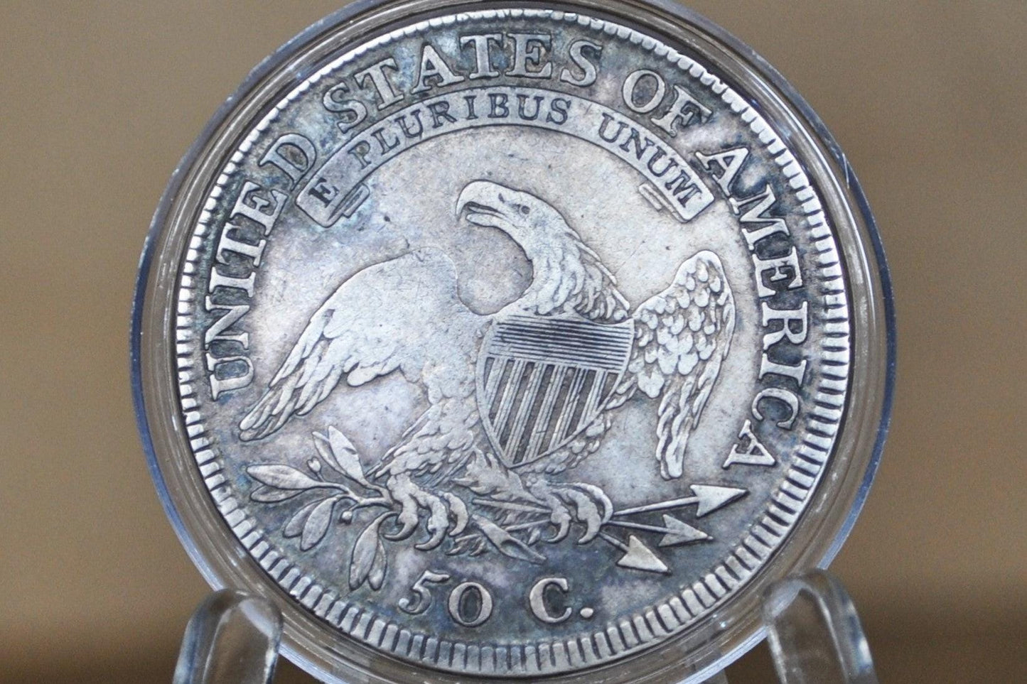 1810 Capped Bust Half Dollar - VF, Nice Coin - 1810 Half Dollar US Half Dollar 1810, Rare Early Half, Low Mintage, Great Detail