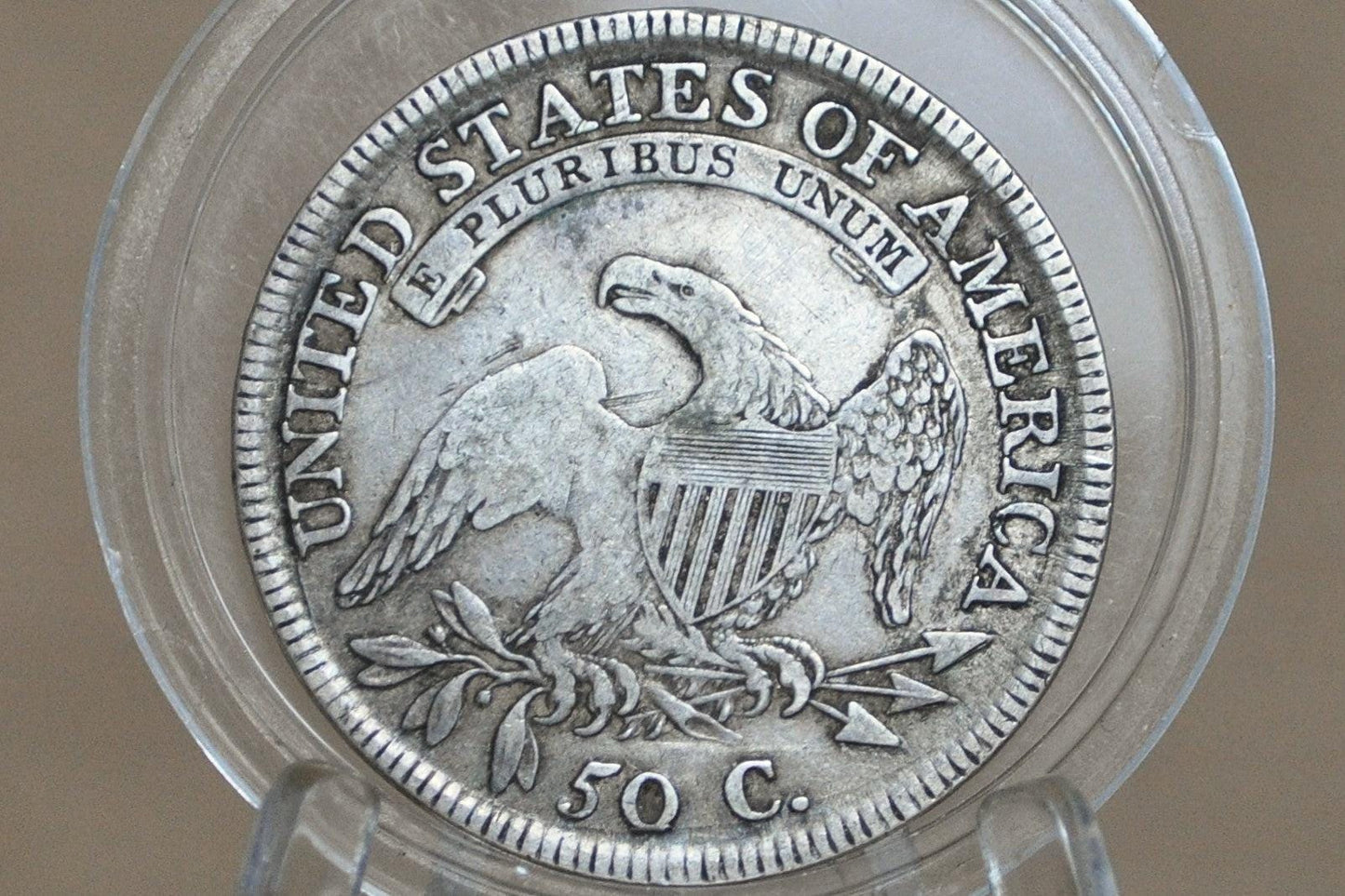 1810 Capped Bust Half Dollar - VF - 1810 Half Dollar US Half Dollar 1810, Rare Early Half, Low Mintage, Great Detail