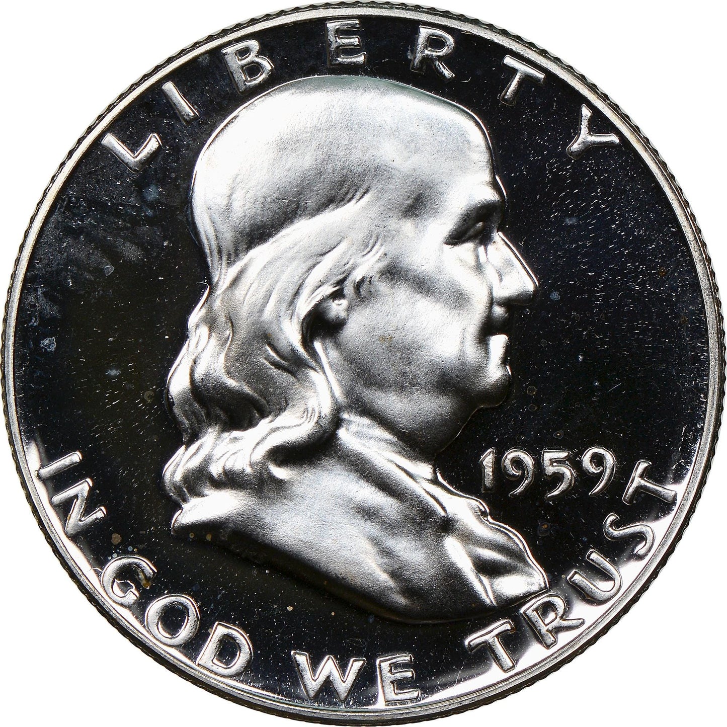 1959 Franklin Half Dollar P&D Mints - Circulated to BU, Choose by Grade and Mint - 1959 Silver Half Dollar 1959 D Franklin Half Dollar 1959P