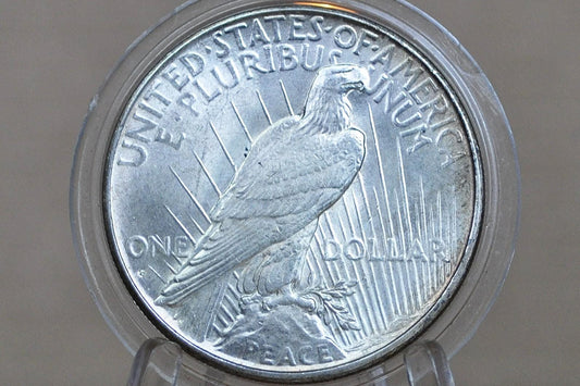 1934-D Peace Dollar - Choose by Grade - 1934 D Peace Silver Dollar - Denver Mint - Better Date & Mint - Silver Dollar 1934