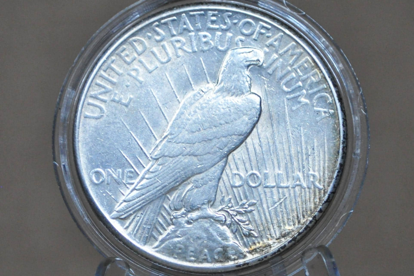 1928 Peace Dollar, Key Date - AU55 (About Uncirculated) - Philadelphia Mint - 1928 P Silver Dollar Key Date 1928 Peace Dollar