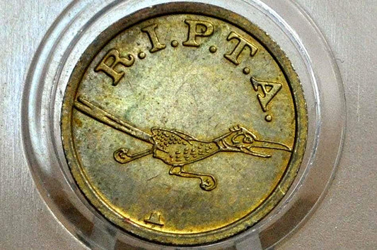 Rhode Island Public Transportation Authority Roadrunner Token - Roadrunner Transit Token Rhode Island