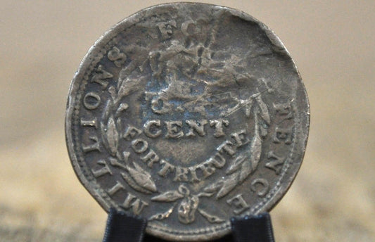 Abraham Riker NYC Boot & Shoemaker Hard Times Token - 1837 Hard Times Token Abraham Riker New York NY Merchant Token