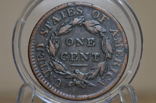 1817 Large Cent 13 Stars - Good, Damaged - US Large Cent - 1817 Coronet Liberty Head Large Cent - Thirteen Stars - 1817 Matron Cent