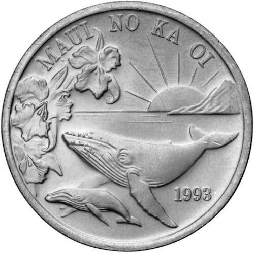 Hawaii Honolulu Dollars - Chamber of Commerce Hawaii - Waikiki Beach - Collectible Exonumia -