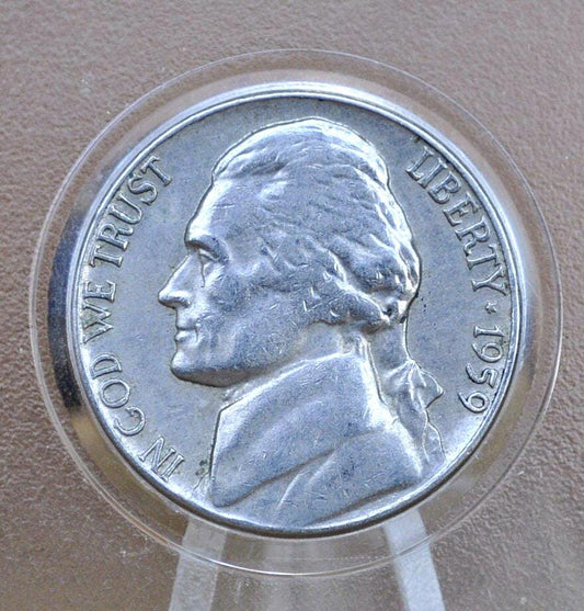 1959 P&D Jefferson Nickel - Denver Mint, Philadelphia Mint - 1959 D Jefferson Nickel 1959 P Jefferson Nickel - Choose by Mint