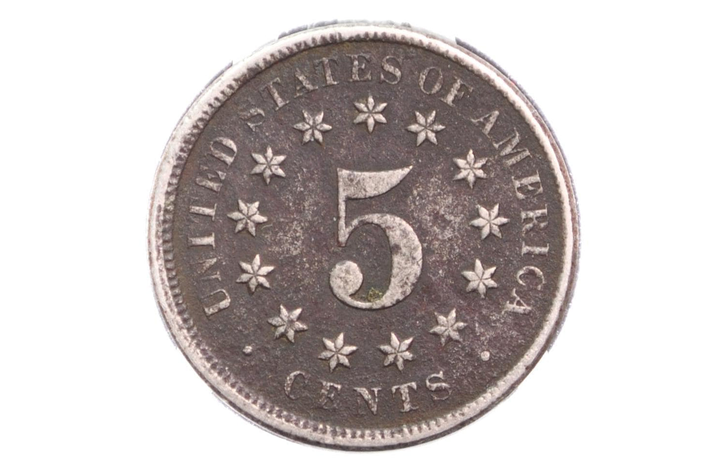 1869 Shield Nickel - Choose by Grade / Condition - 1869 Nickel - Shield Type Nickel 1800's - Shield Nickels
