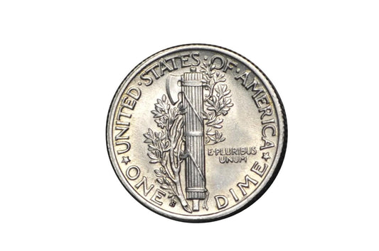 S Mint US Silver Liberty Head Dime in Choice Uncirculated condition.