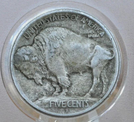 1913-D Buffalo Nickel Type 1 - Choose by Grade / Condition - Tougher Date and Mint - 1913 D Nickel Type One Type 1 1913D