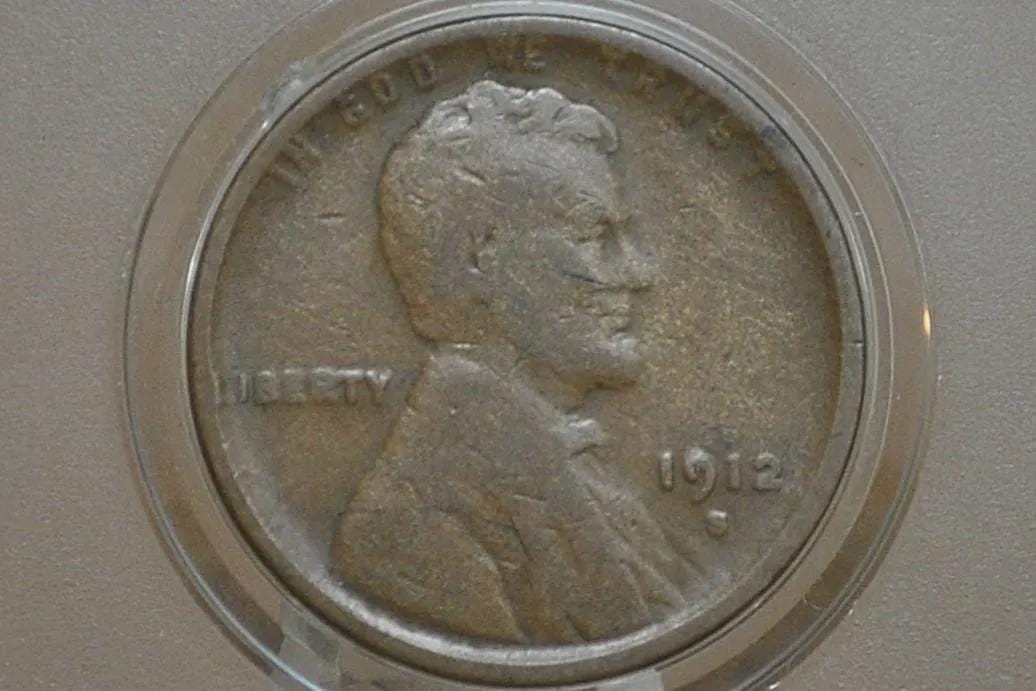 1912 P,D,S Wheat Penny - Choose by Mint and Grade - Lincoln Wheat Ear Cent - Semi Key Date - WWI Era Coin