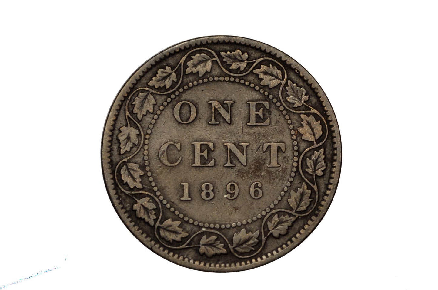 1896 Canadian Cent - VF (Very Fine) Condition - Queen Victoria - One Cent Canada 1896 Large Cent - 1896 Large Cent