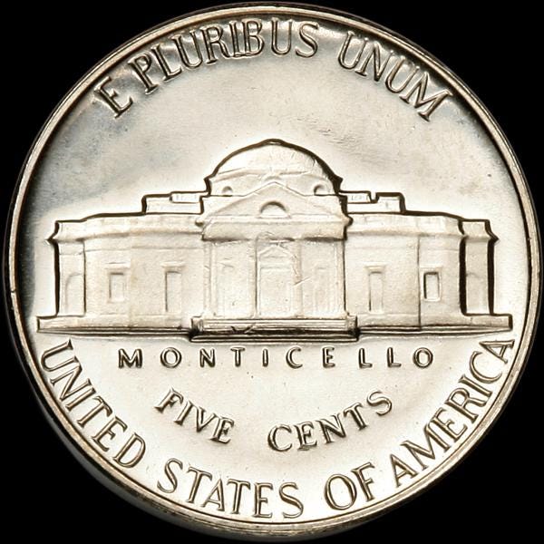 1963 P&D Jefferson Nickels - Choose by Mint and Grade - Denver and Philadelphia Mints - 1963 D Jefferson Nickel 1963 P Nickel