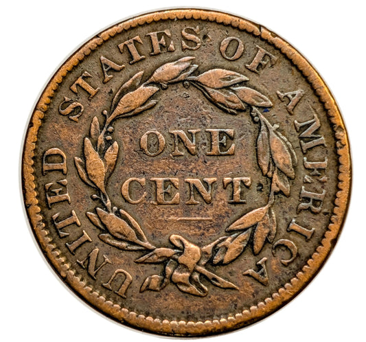 1836 Matron Head Large Cent - Choose by Grade / Coin - 1836 Liberty Head Cent - 1836 One Cent - Modified Matron Head 1835 to 1839