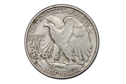 1940-S Walking Liberty Silver Half Dollar - Choose by Grade / Condition - Philadelphia Mint - 1940 S, 1940 P Liberty Walking